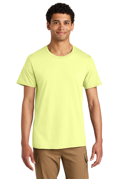 Jerzees Unisex Premium Combed Ring Spun Cotton Tee - Celery Juice - front