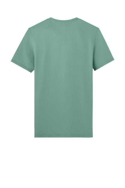 Jerzees Unisex Premium Combed Ring Spun Cotton Tee - Sage - flat back