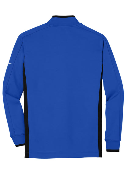 Nike Dri-FIT 1/2-Zip Cover-Up - Game Royal/ Black/ White - flat back