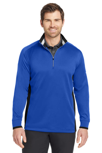 Nike Dri-FIT 1/2-Zip Cover-Up - Game Royal/ Black/ White - front