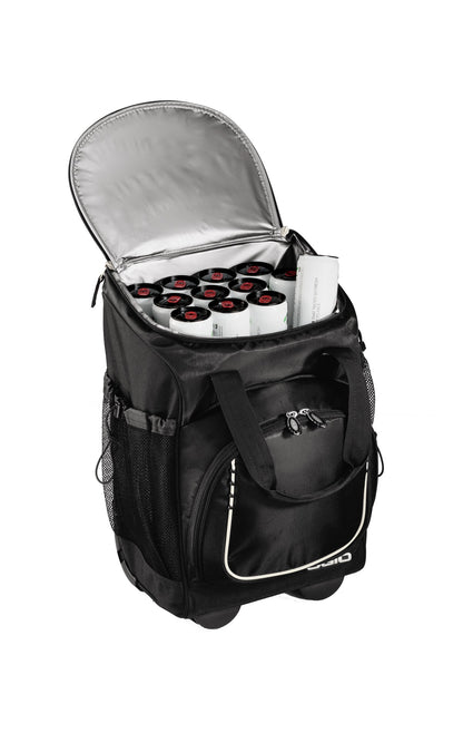 OGIO Pulley Cooler - Black - flat front