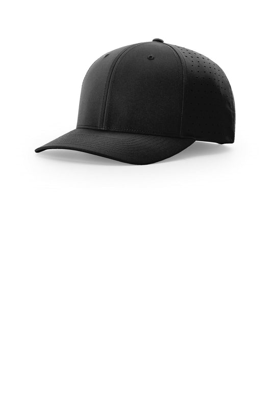Richardson Laser Perf R-Flex Snapback - Black - front