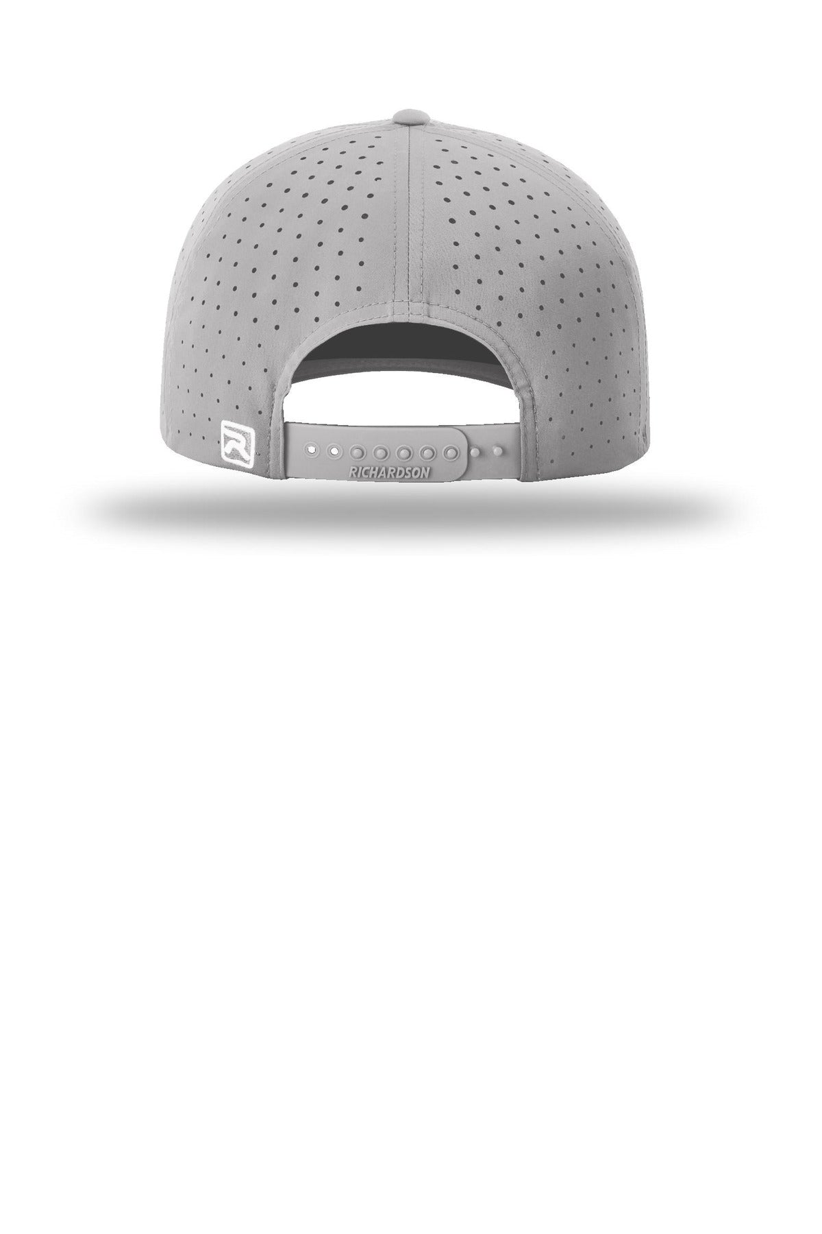 Richardson Laser Perf R-Flex Snapback - Grey - flat back