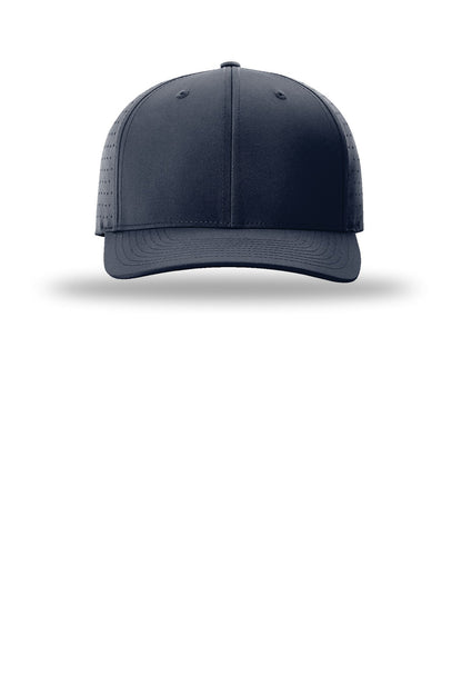 Richardson Laser Perf R-Flex Snapback - Navy - flat front