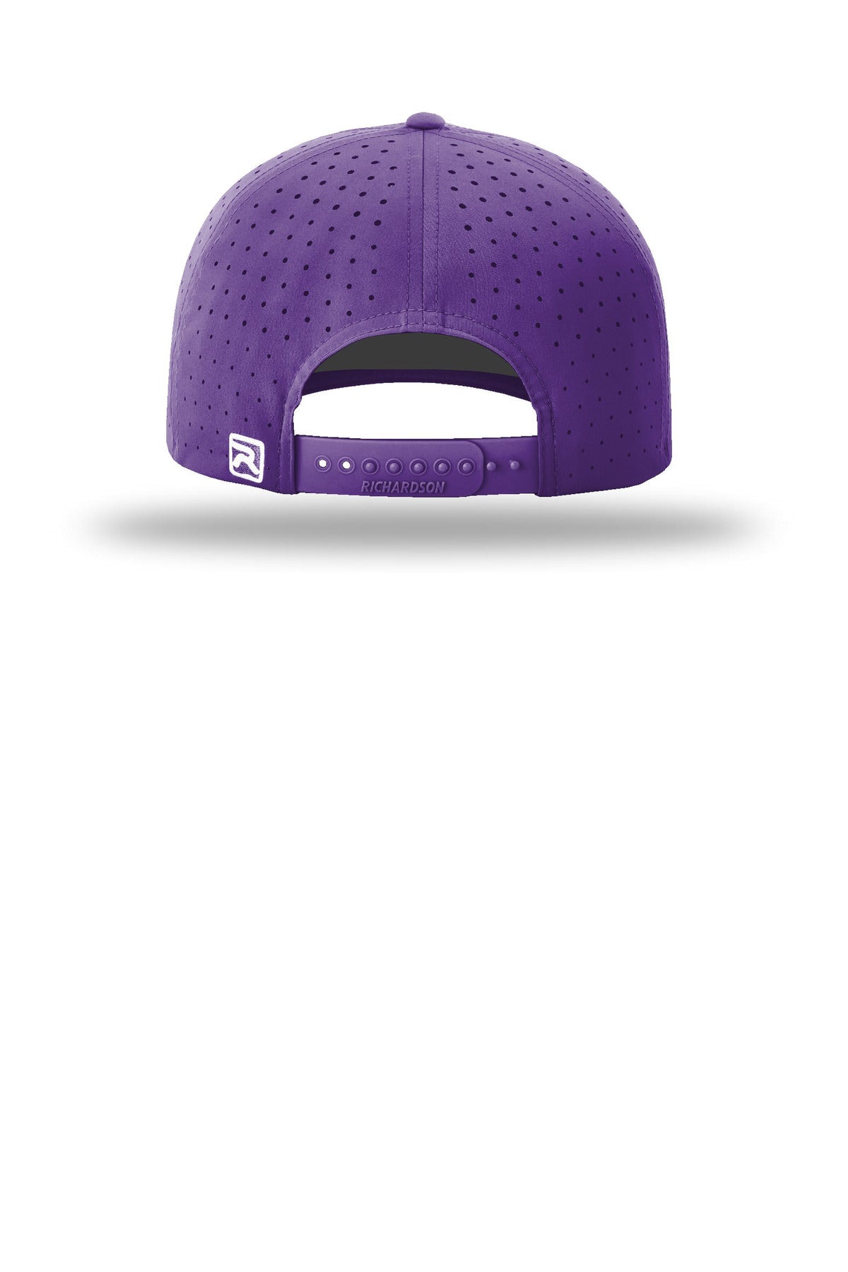 Richardson Laser Perf R-Flex Snapback - Purple - flat back