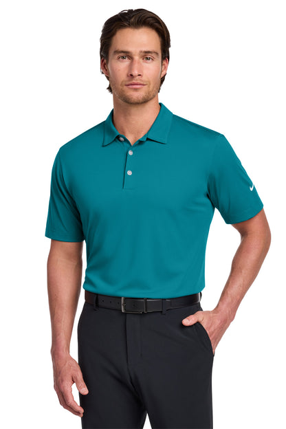 Nike Dri-FIT Vertical Mesh Polo - Blustery - front