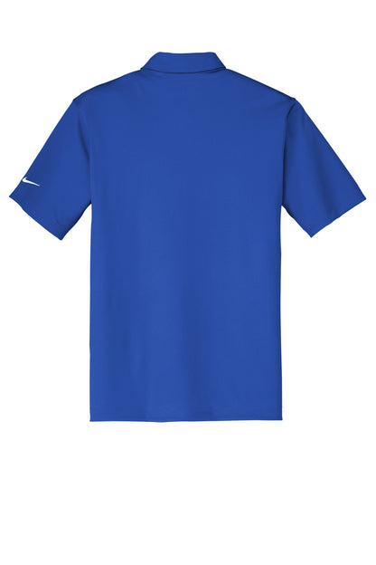 Nike Dri-FIT Vertical Mesh Polo - Old Royal - flat back