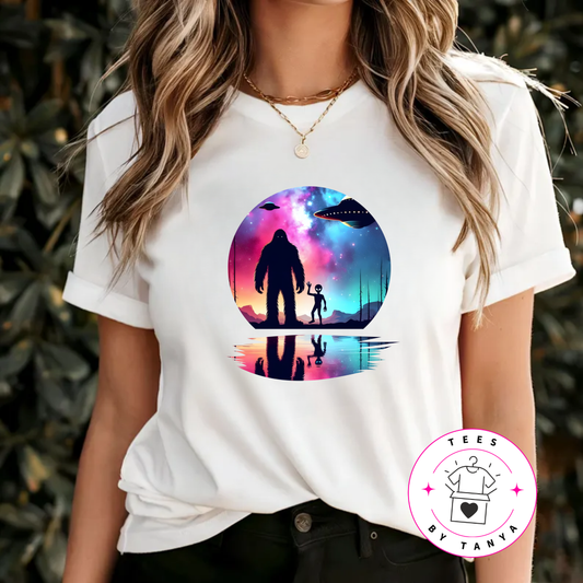 Bigfoot & Alien Shirt