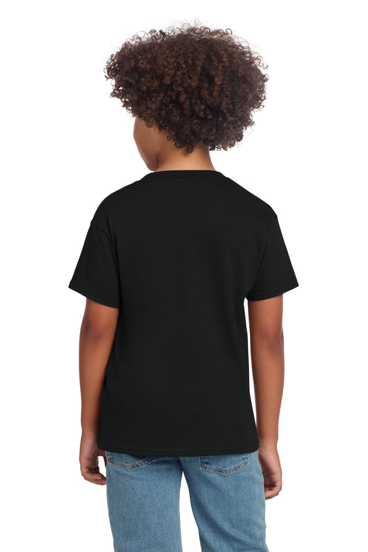 Gildan Youth Softstyle T-Shirt - Black - back