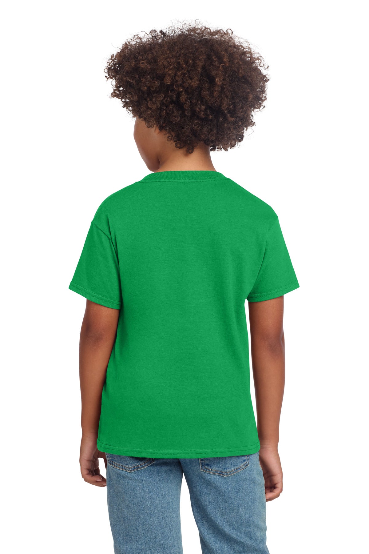 Gildan Youth Softstyle T-Shirt - Irish Green - back