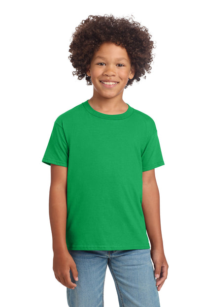 Gildan Youth Softstyle T-Shirt - Irish Green - front