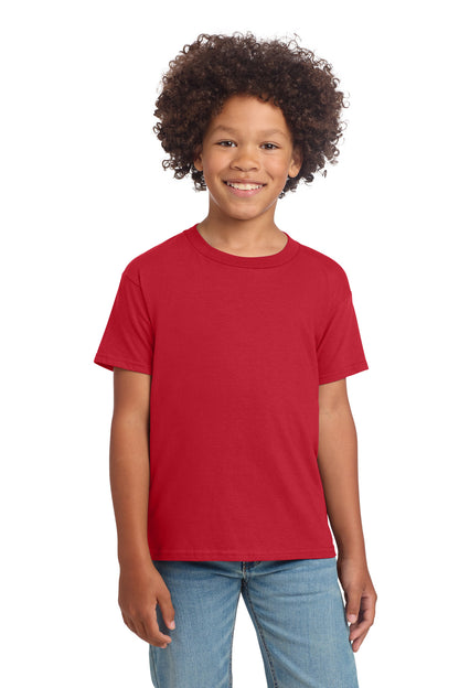 Gildan Youth Softstyle T-Shirt - Red - front