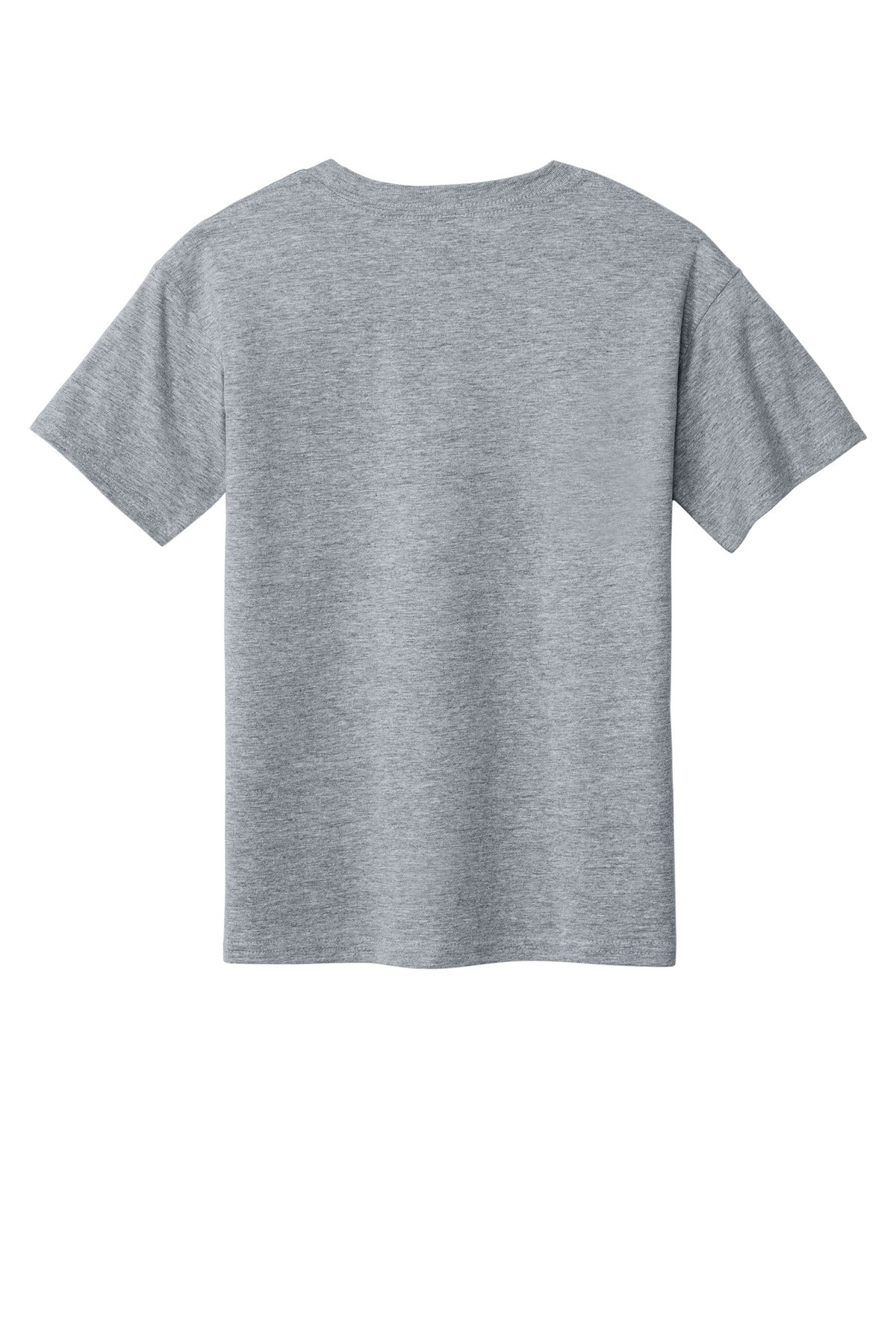 Gildan Youth Softstyle T-Shirt - Sport Grey - flat back