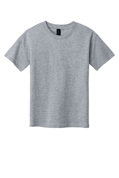 Gildan Youth Softstyle T-Shirt - Sport Grey - flat front