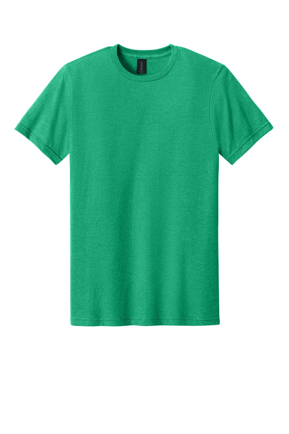 Gildan Softstyle CVC Tee - Kelly Mist - flat front