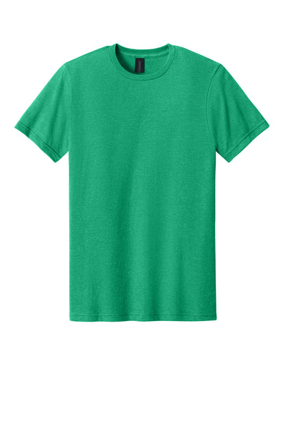 Gildan Softstyle CVC Tee - Kelly Mist - flat front