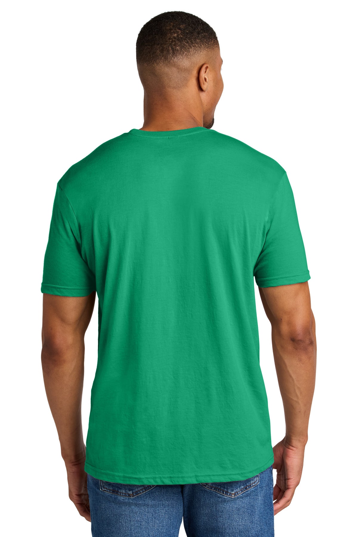Gildan Softstyle CVC Tee - Kelly Mist - back