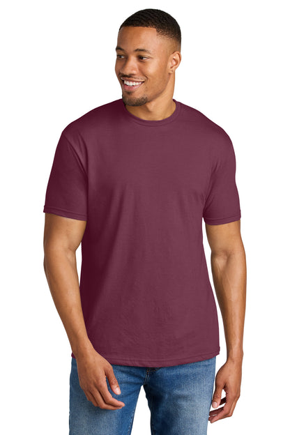 Gildan Softstyle CVC Tee - Maroon Mist - front