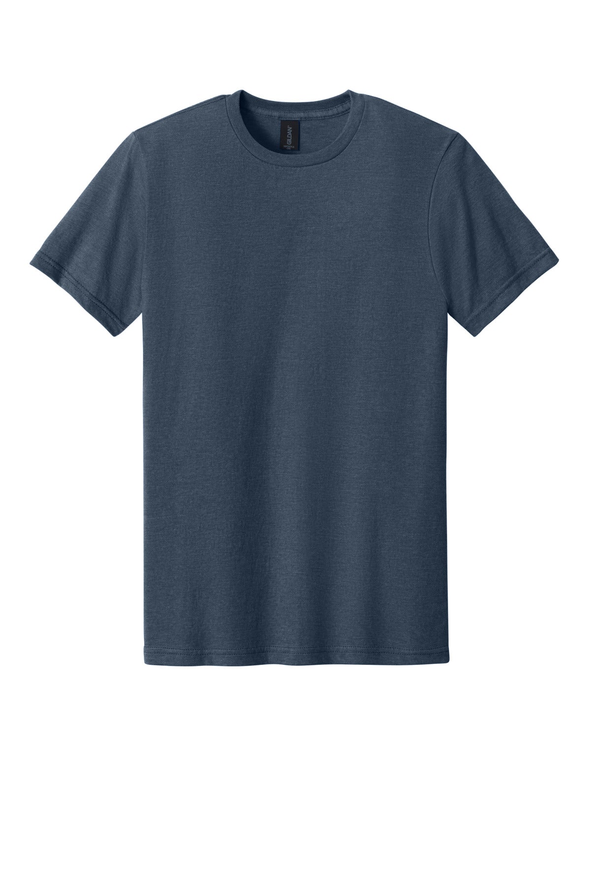 Gildan Softstyle CVC Tee - Navy Mist - flat front