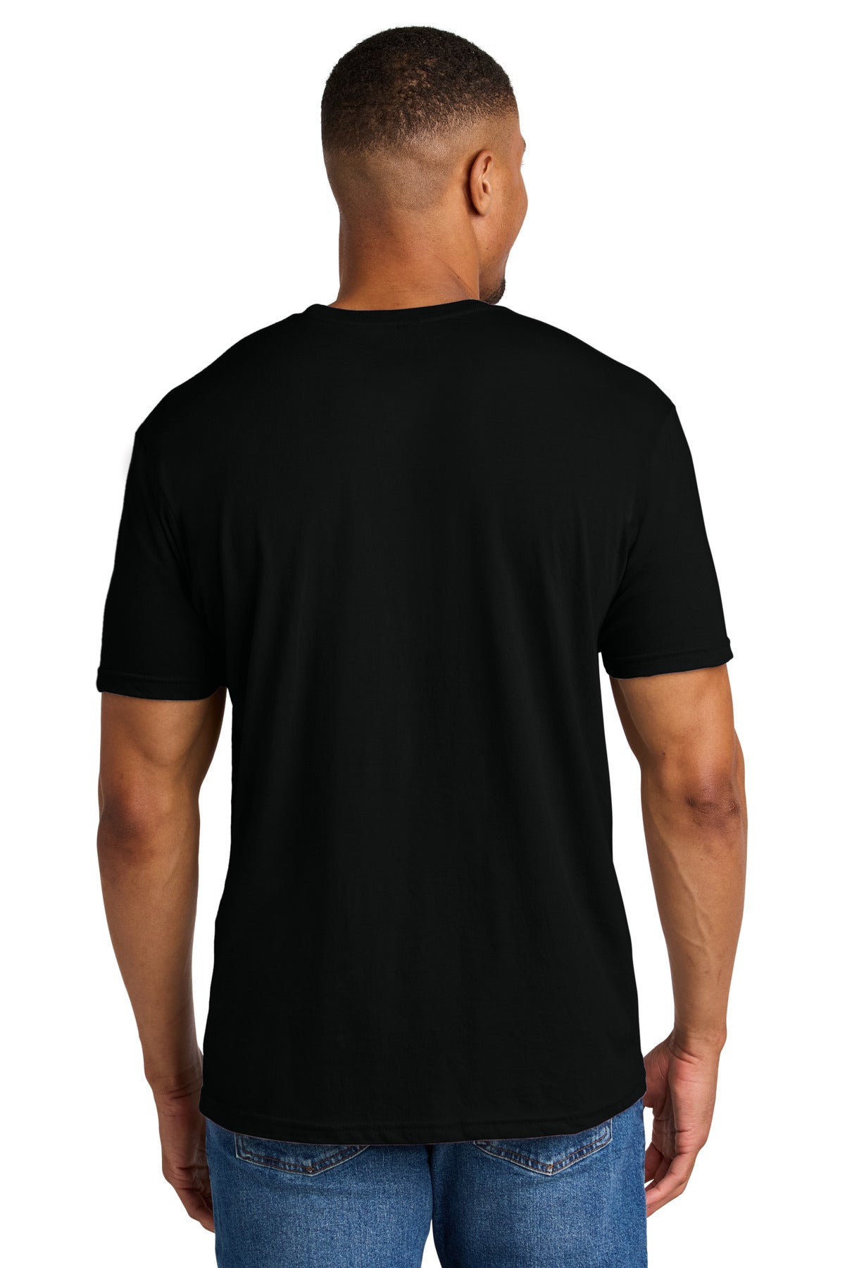 Gildan Softstyle CVC Tee - Pitch Black - back