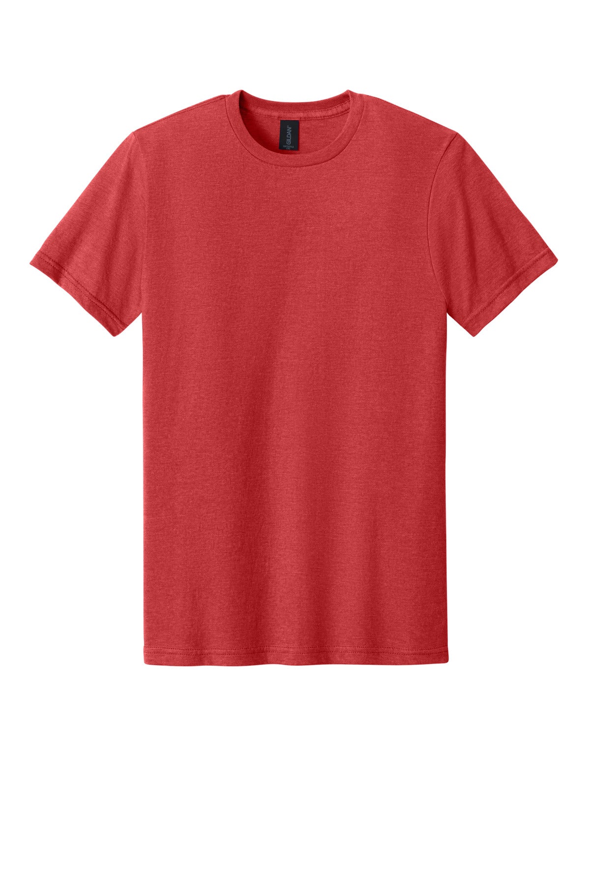 Gildan Softstyle CVC Tee - Red Mist - flat front