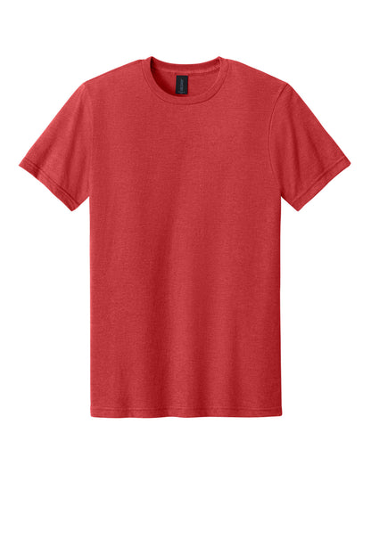 Gildan Softstyle CVC Tee - Red Mist - flat front