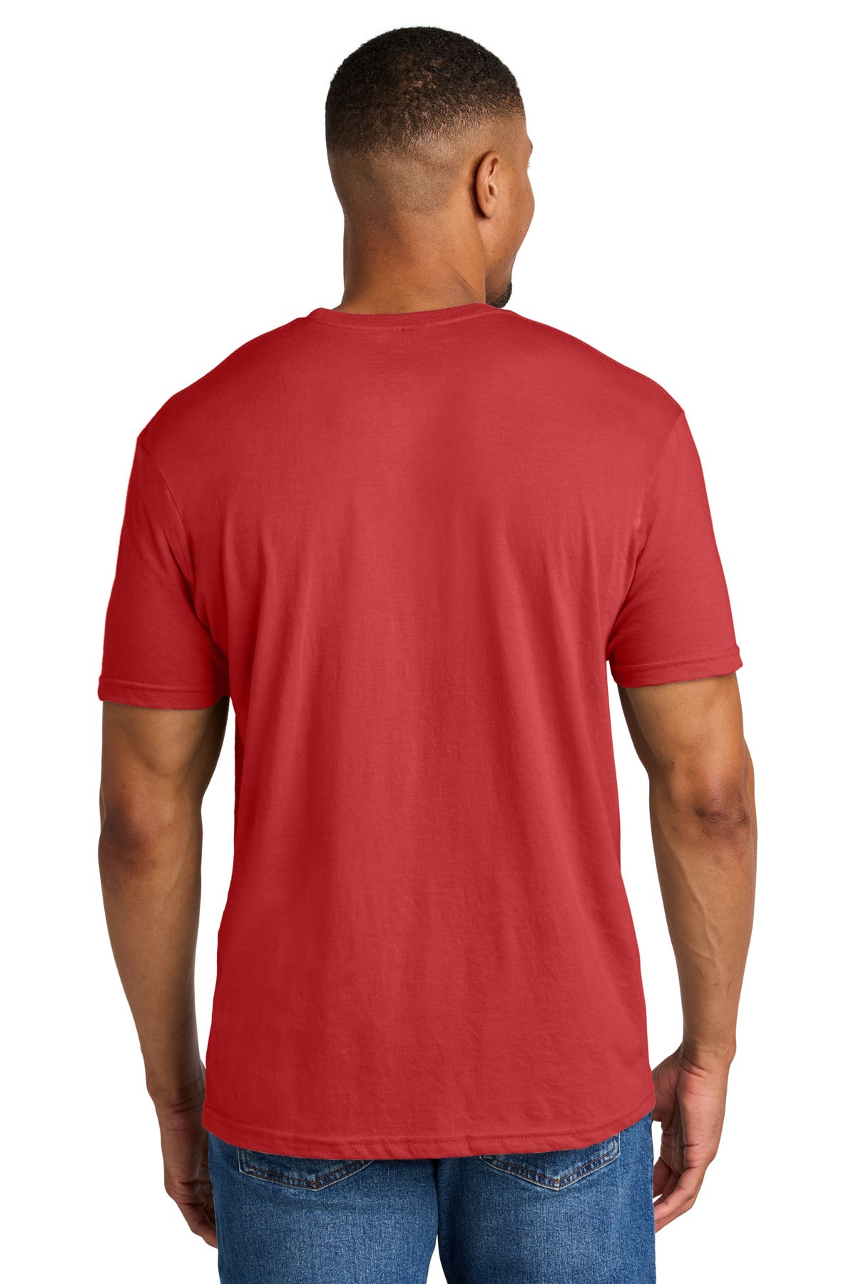 Gildan Softstyle CVC Tee - Red Mist - back