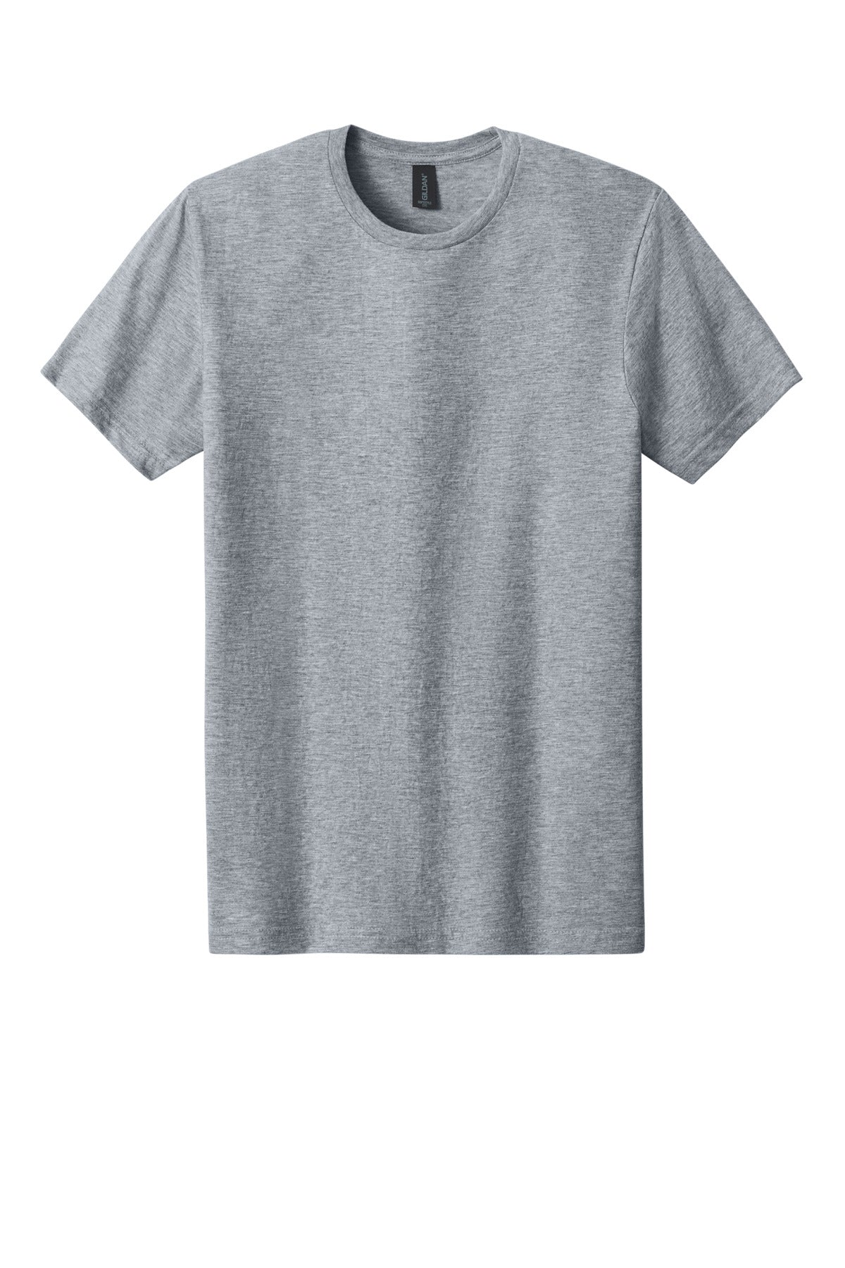 Gildan Softstyle CVC Tee - Ring Spun Sport Grey - flat front