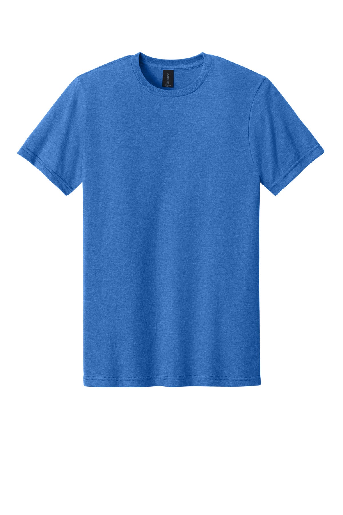 Gildan Softstyle CVC Tee - Royal Mist - flat front
