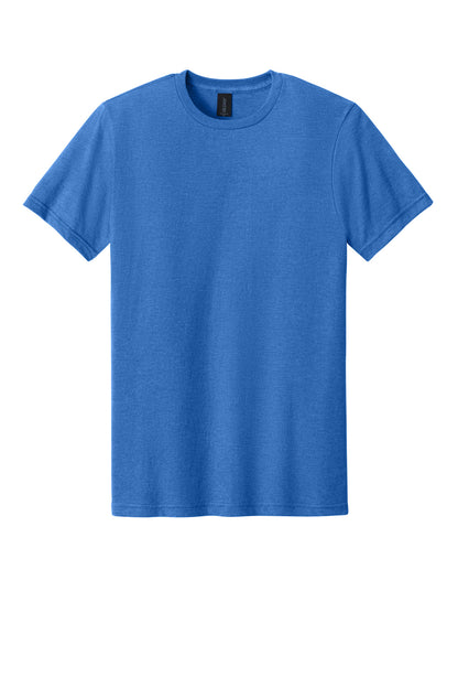 Gildan Softstyle CVC Tee - Royal Mist - flat front