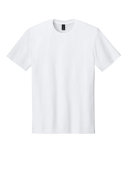 Gildan Softstyle CVC Tee - White - flat front