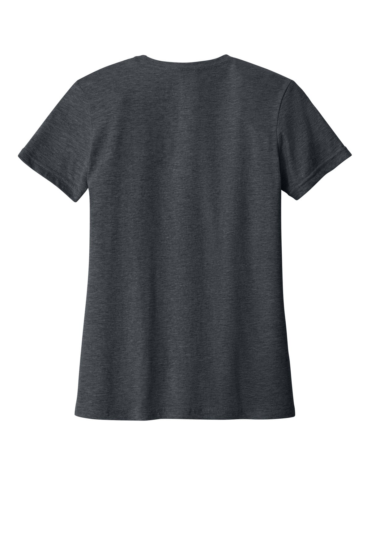 Gildan Softstyle Women's T-Shirt - Dark Heather - flat back