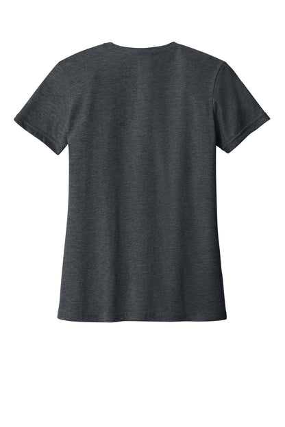 Gildan Softstyle Women's T-Shirt - Dark Heather - flat back