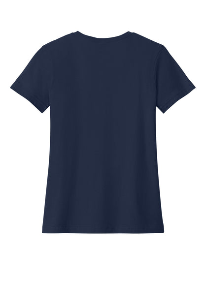 Gildan Softstyle Women's T-Shirt - Navy - flat back
