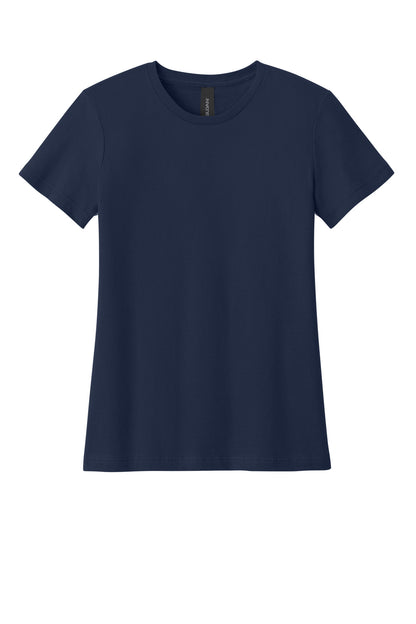 Gildan Softstyle Women's T-Shirt - Navy - flat front