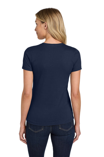 Gildan Softstyle Women's T-Shirt - Navy - back