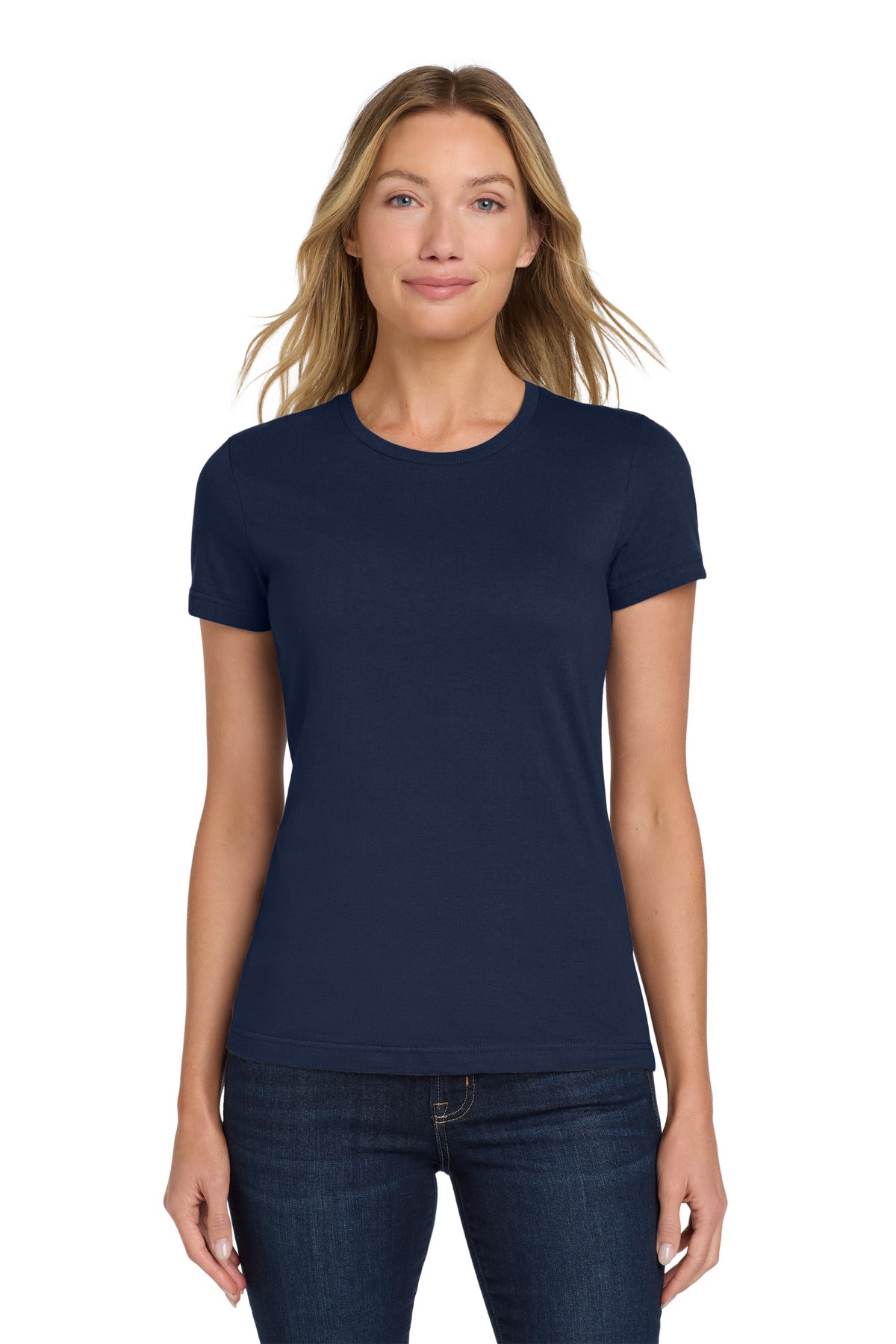 Gildan Softstyle Women's T-Shirt - Navy - front
