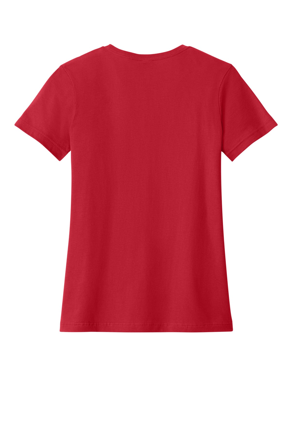 Gildan Softstyle Women's T-Shirt - Red - flat back