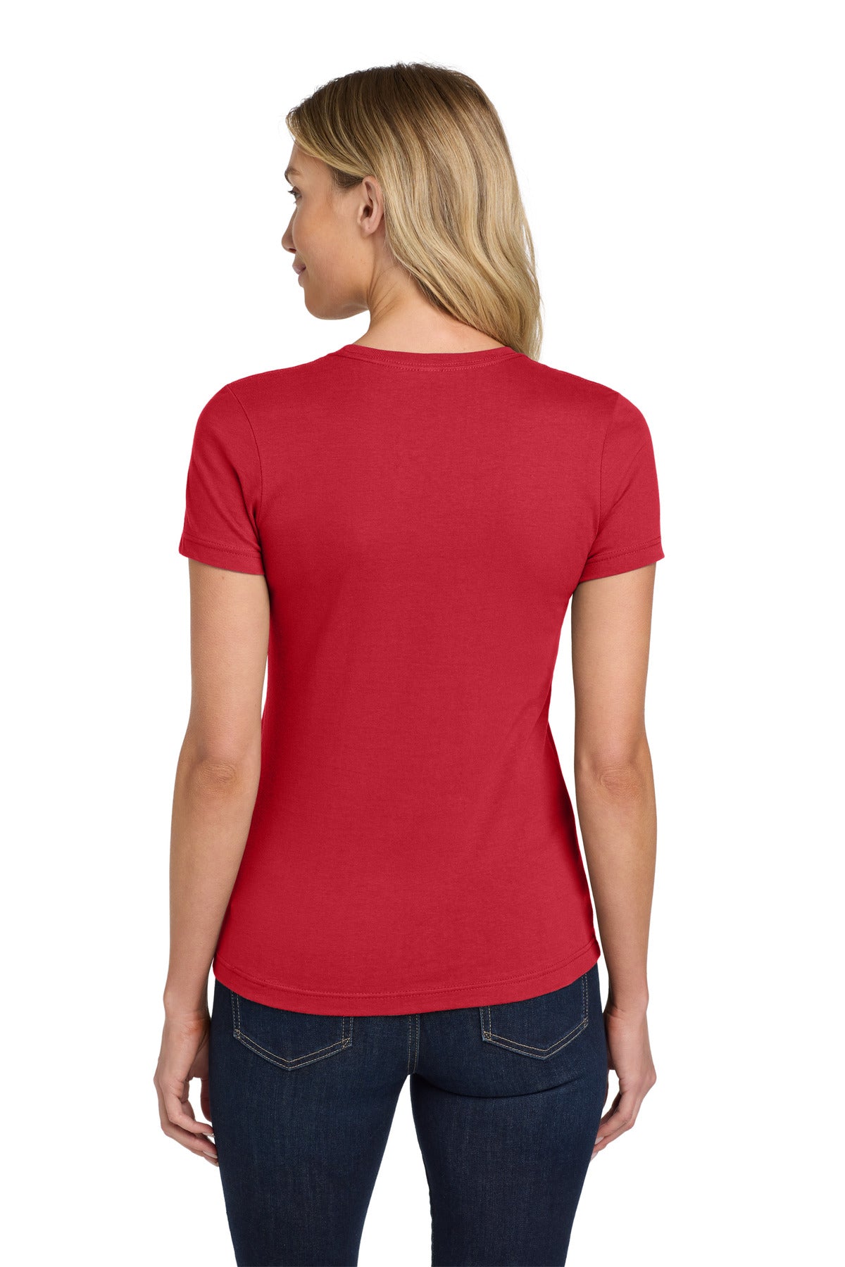 Gildan Softstyle Women's T-Shirt - Red - back