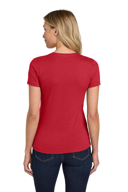 Gildan Softstyle Women's T-Shirt - Red - back