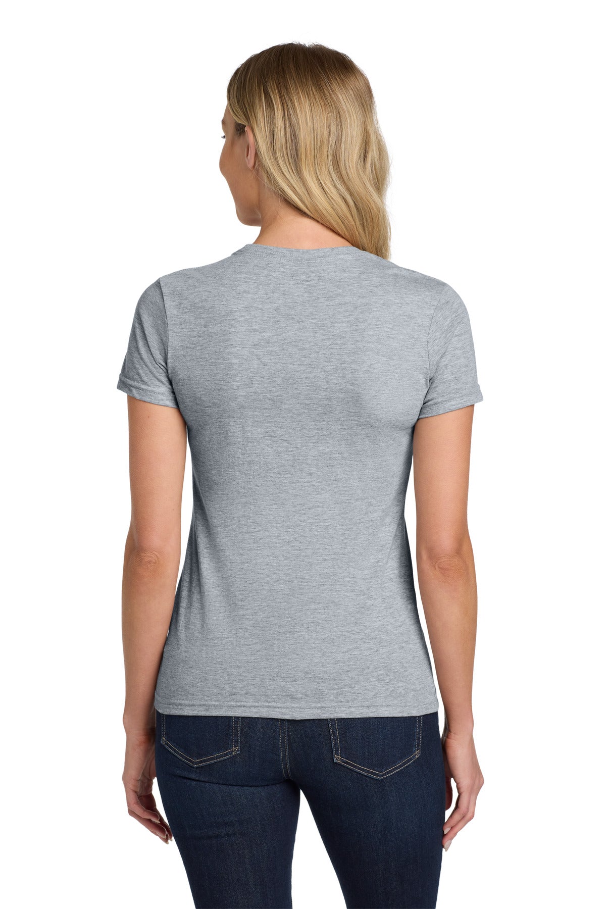Gildan Softstyle Women's T-Shirt - Sport Grey - back