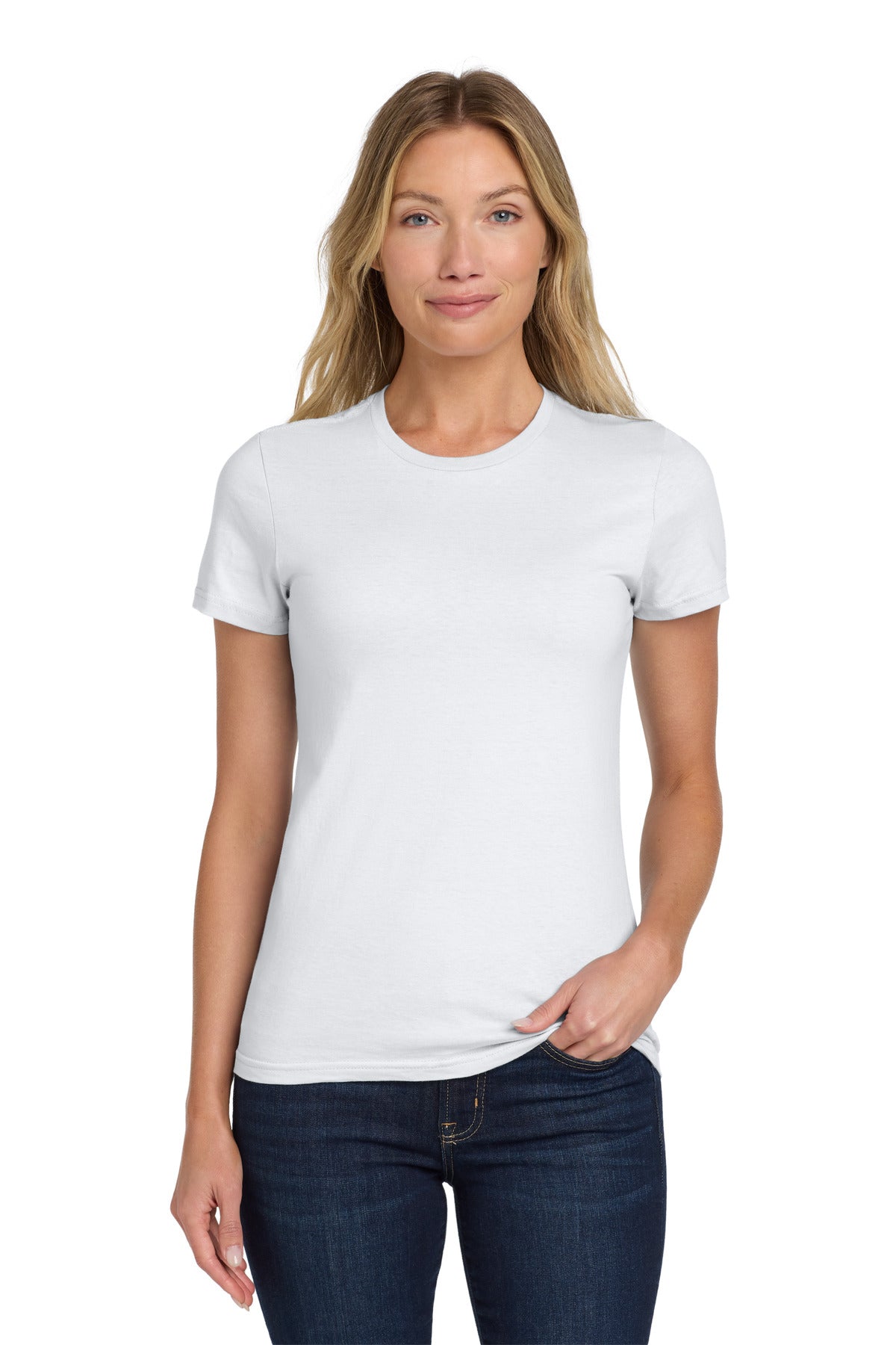 Gildan Softstyle Women's T-Shirt - White - front