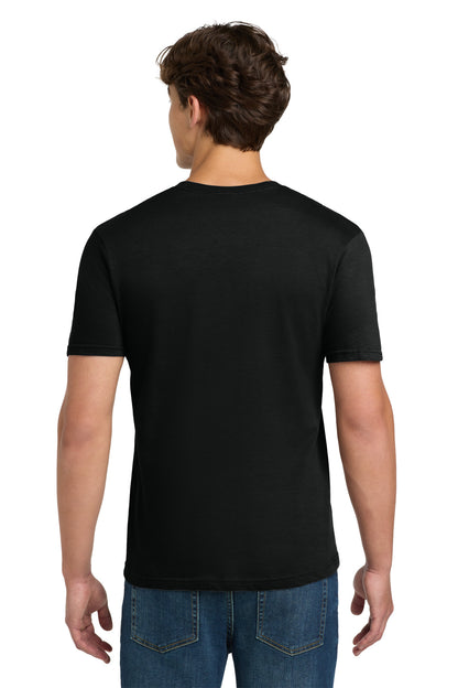 Gildan Softstyle T-Shirt - Black - back