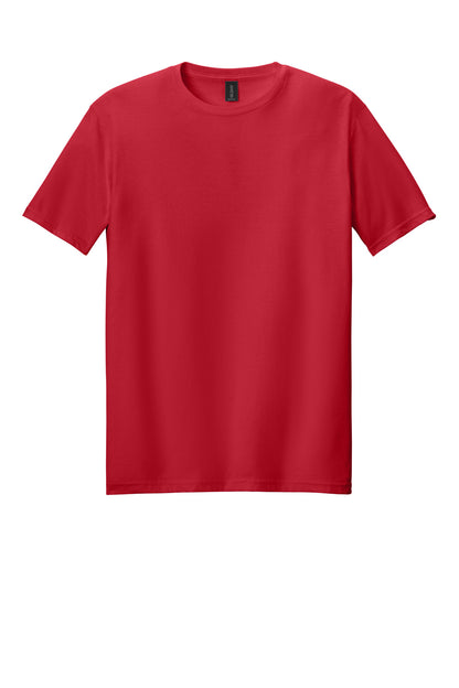 Gildan Softstyle T-Shirt - Red - flat front