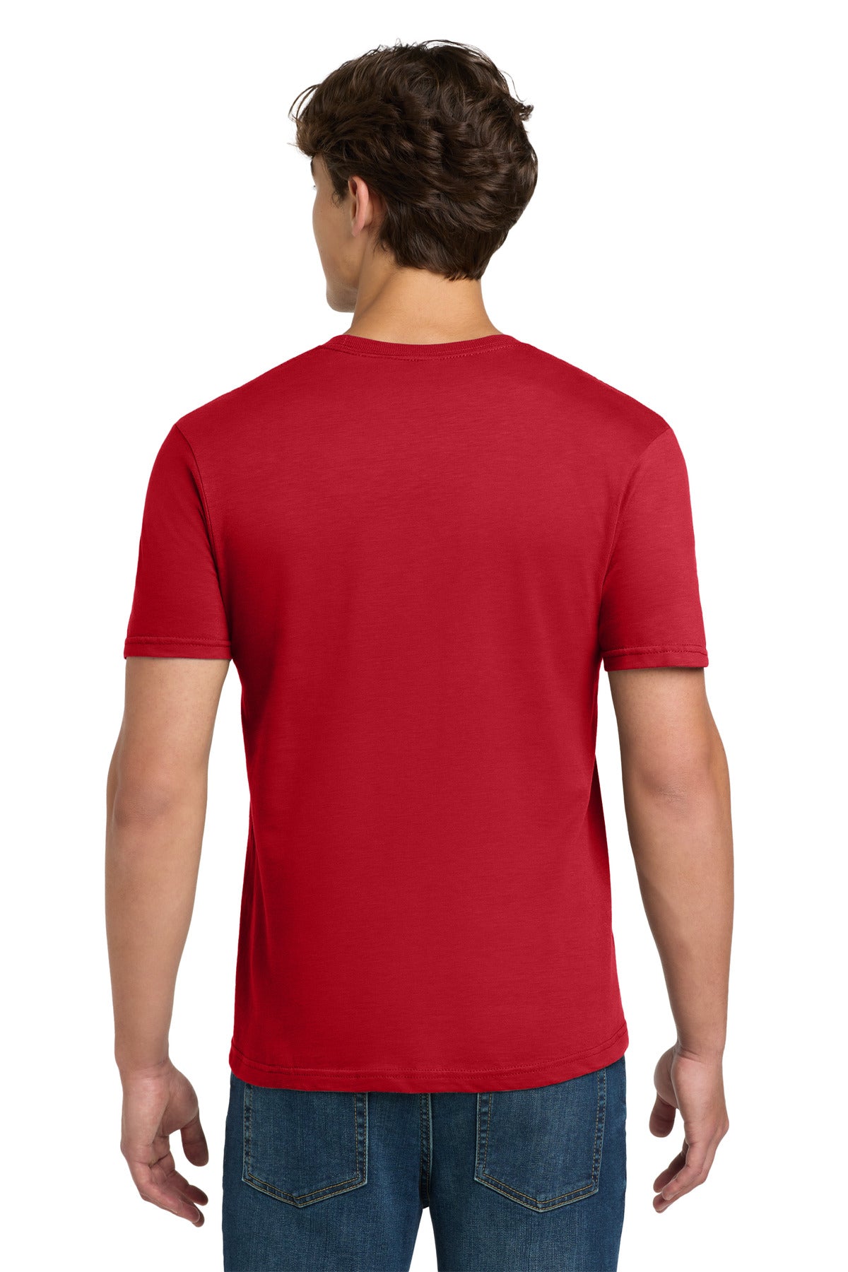 Gildan Softstyle T-Shirt - Red - back