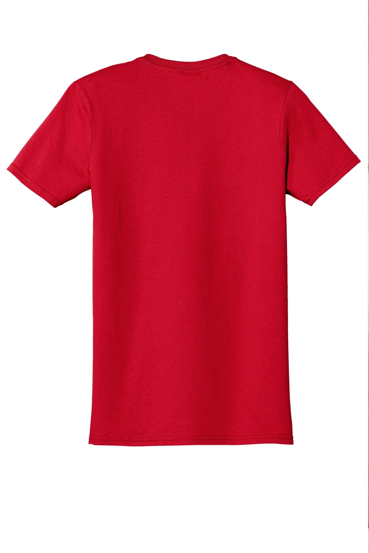 Gildan Softstyle T-Shirt - Red - flat back