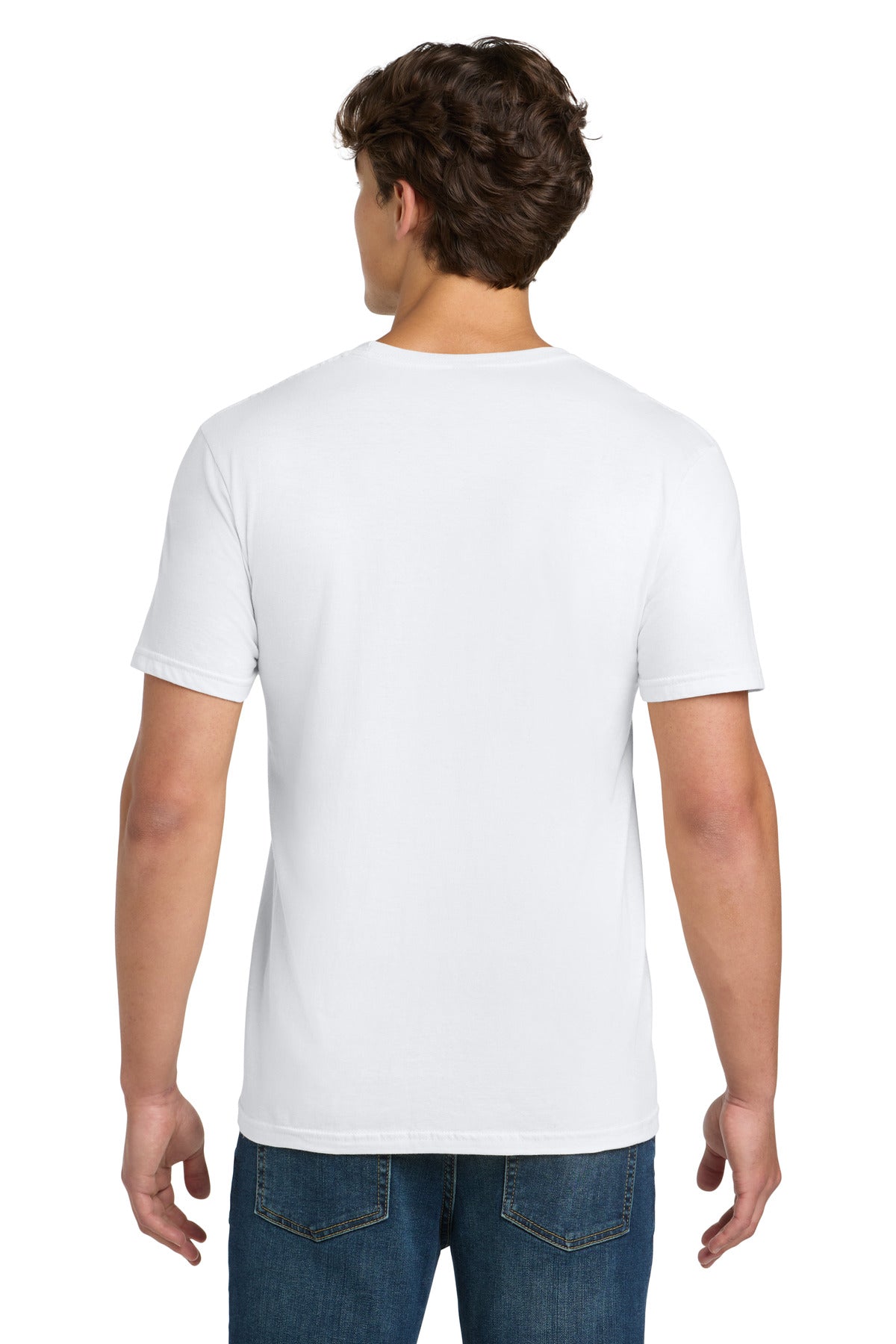 Gildan Softstyle T-Shirt - White - back