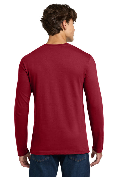 Gildan Softstyle Long Sleeve T-Shirt - Cherry Red - back