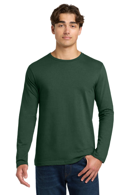 Gildan Softstyle Long Sleeve T-Shirt - Fan Dark Green - front