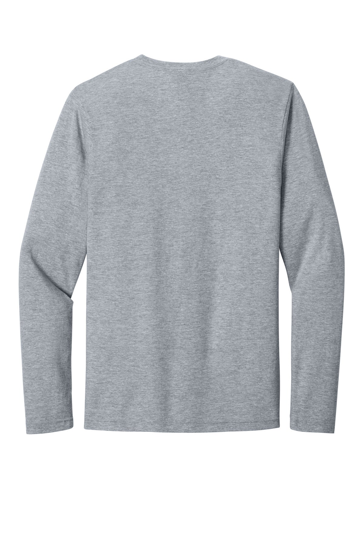 Gildan Softstyle Long Sleeve T-Shirt - Sport Grey - flat back